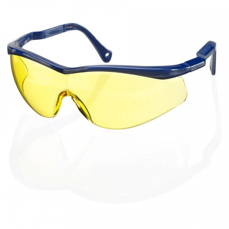 Beeswift BBCSS2Y Colorado Safety Spectacles Yellow BK Safetywear